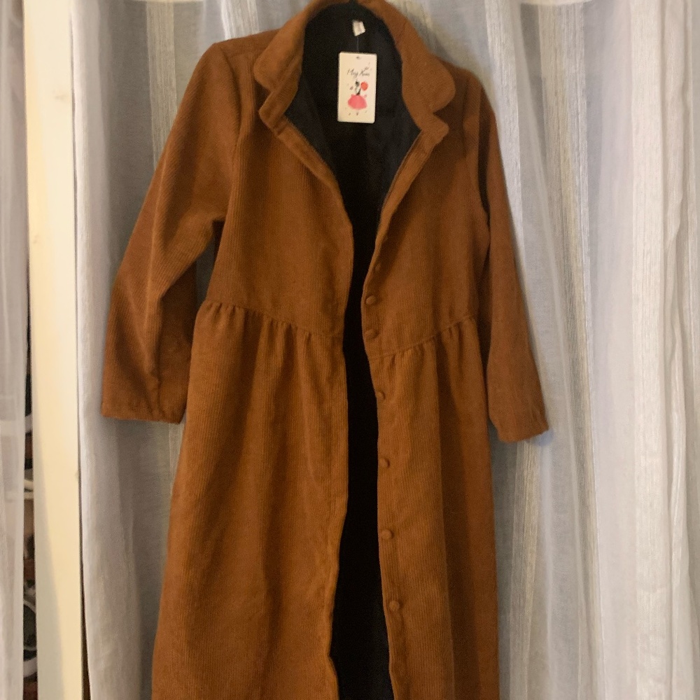 Corduroy Coat/Dress
